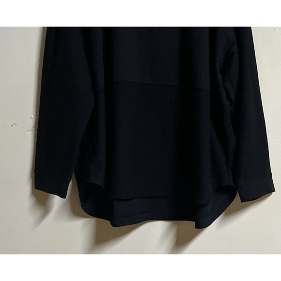 Zelos Curvy Women's Thick TShirt Size 3X Black VNeck - Picture 3 of 6